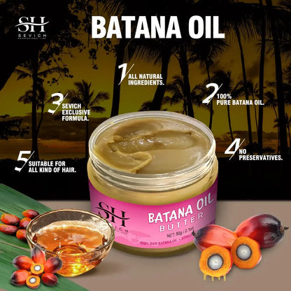 Pure Batana Oil – Hair Loss & Growth Treatment