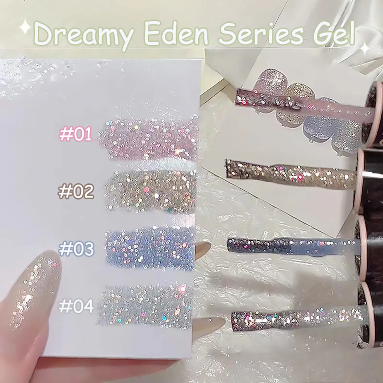 Fairy Glitter Gel Nail Polish Set