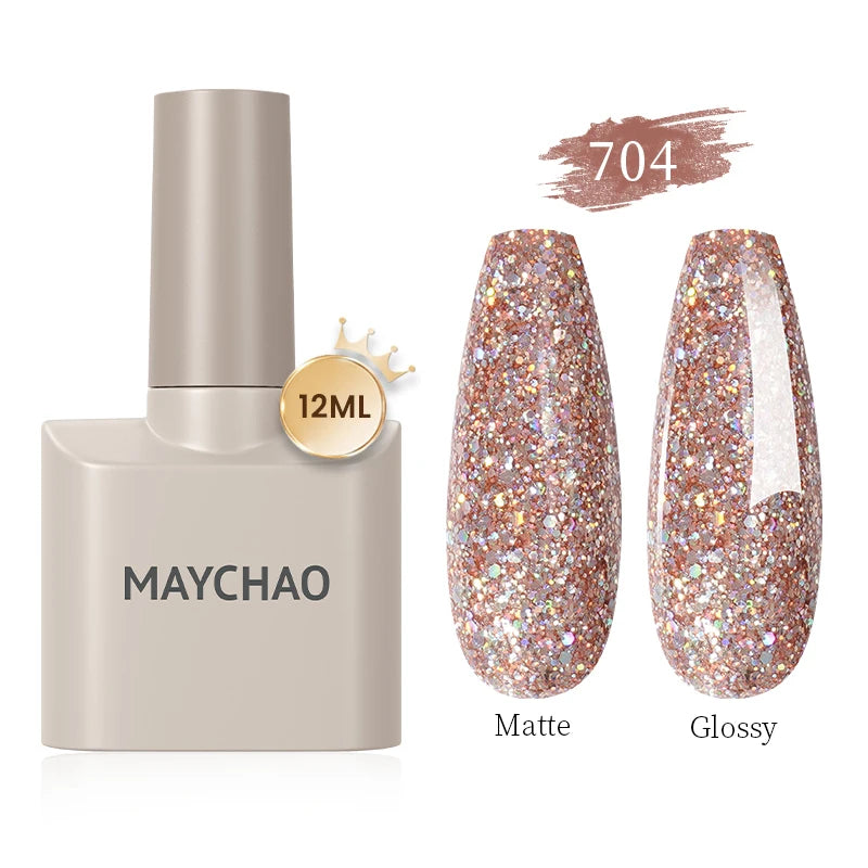 MAYCHAO 12ML UV LED Semi-Permanent Gel Polish