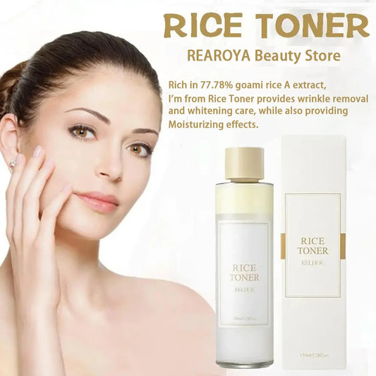 Rice Extract Hydrating & Brightening Facial Toner 150ml