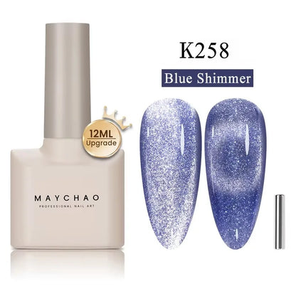 MAYCHAO Galaxy Cat Eye Magnetic Gel Polish