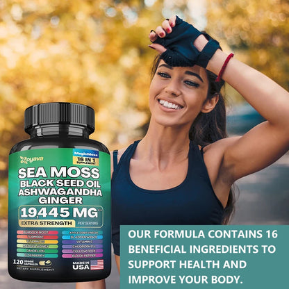 Sea Moss & Black Seed Capsules