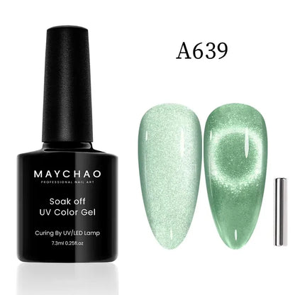 MAYCHAO Galaxy Cat Eye Magnetic Gel Polish