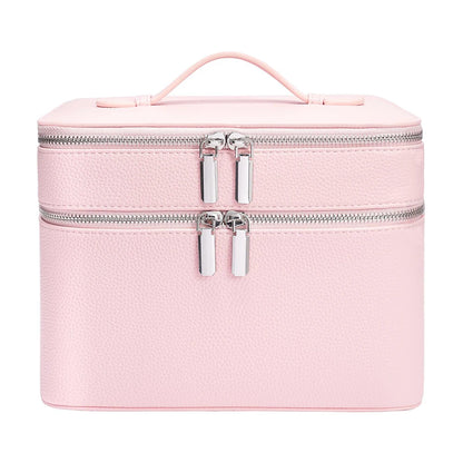 Double-Layer Makeup Organizer Bag