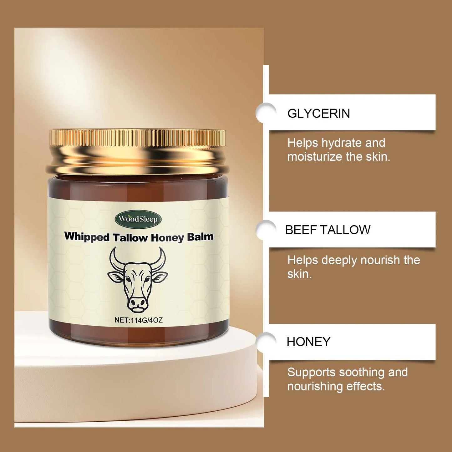 Honey Balm – Moisturizing & Firming Body Cream