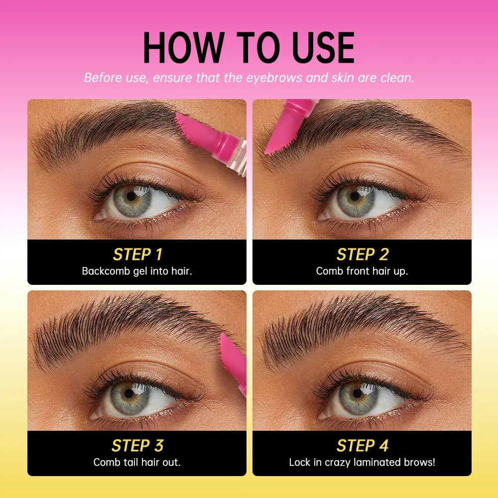 Strong Hold Clear Eyebrow Lamination Gel