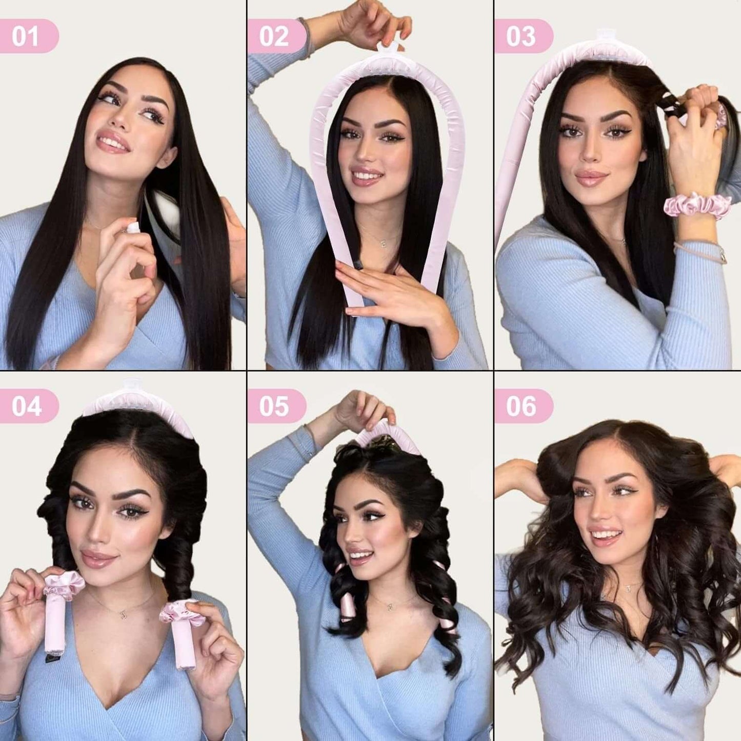 Heatless Hair Curler